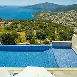3 Bedroom Seaview Luxury - Heated Indoor Pool Villa Kalkan
