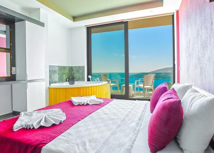 3 Bedroom Seaview Luxury - Heated Indoor Pool Kalkan