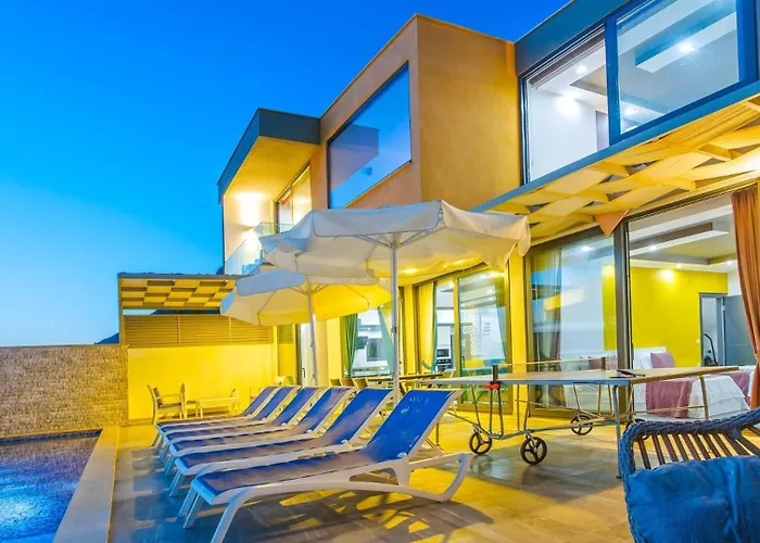 Villa 3 Bedroom Seaview Luxury - Heated Indoor Pool Kalkan