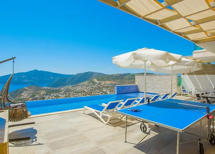 3 Bedroom Seaview Luxury - Heated Indoor Pool * Kalkan