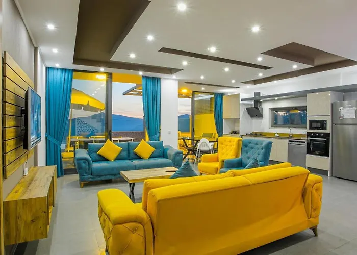 3 Bedroom Seaview Luxury - Heated Indoor Pool * Kalkan